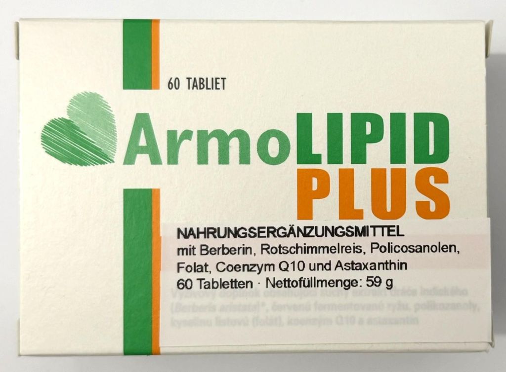 ArmoLIPID PLUS 60 Tabletten – Nahrungsergänzungsmittel Produktbild 