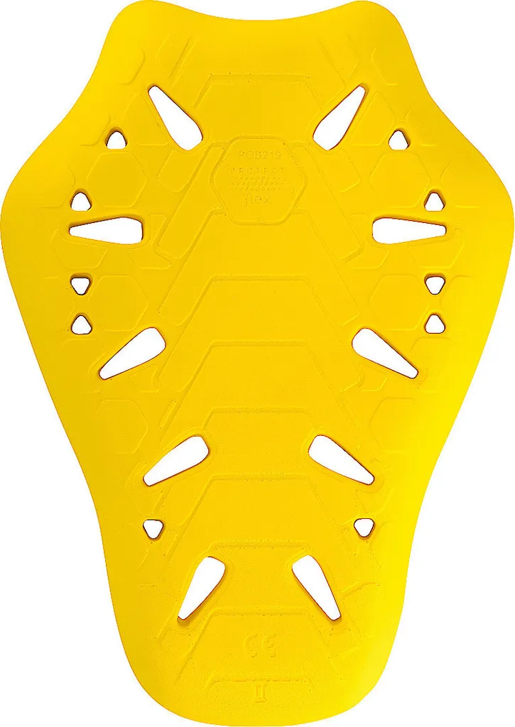 Protection dorsale flexible Segura Omega niveau 2 jaune pour motard