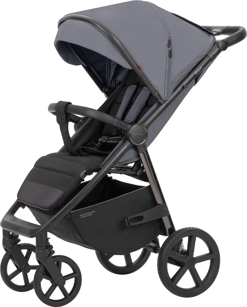 Poussette Chicco Bravo Plus 2023 Storm Grey : Trio Confortable et Robuste