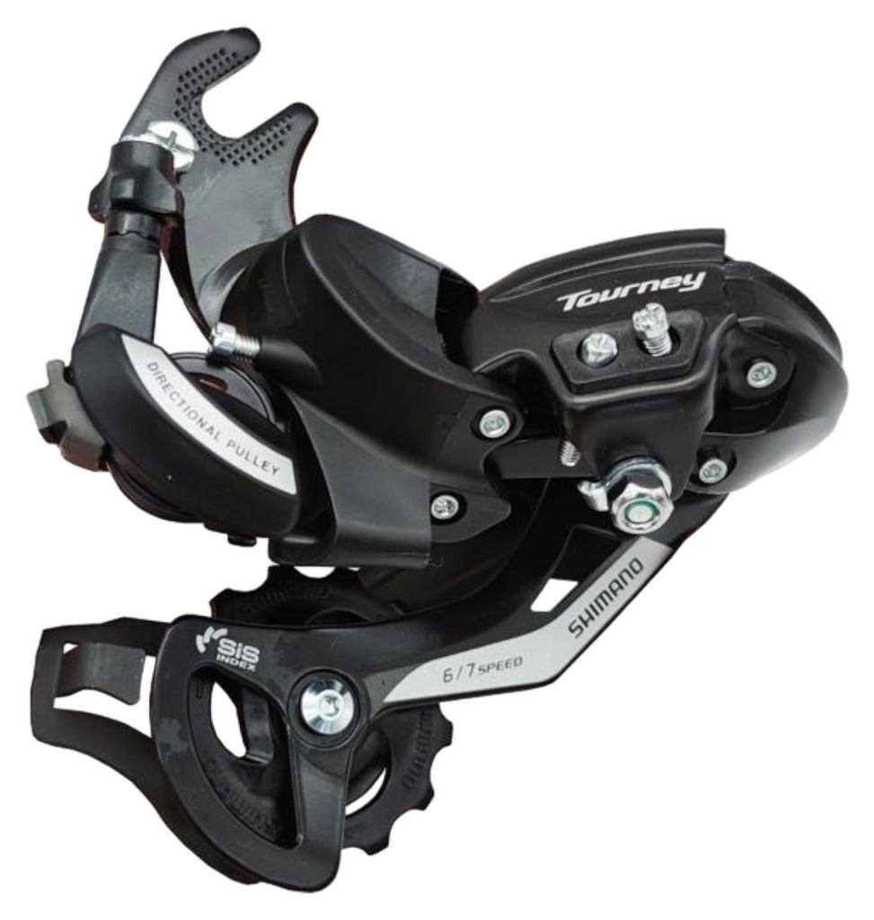 Desviador trasero Shimano Tourney RD-TY500B con gancho (6/7 Imagen del producto 