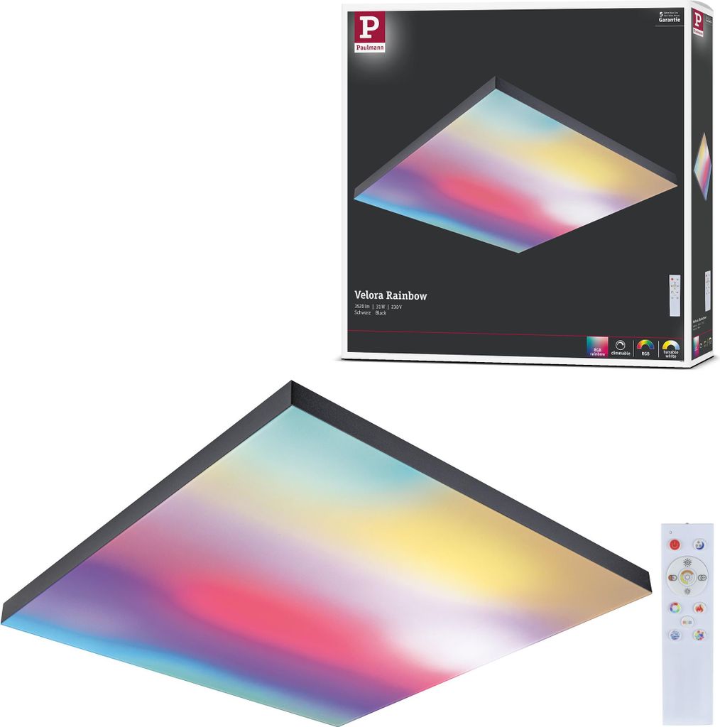 Paulmann LED Panel Velora Rainbow Produktbild 
