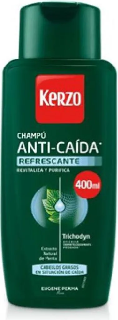 Shampooing Antichute Kerzo 400 ml pour Cheveux Fatigués et Fragiles