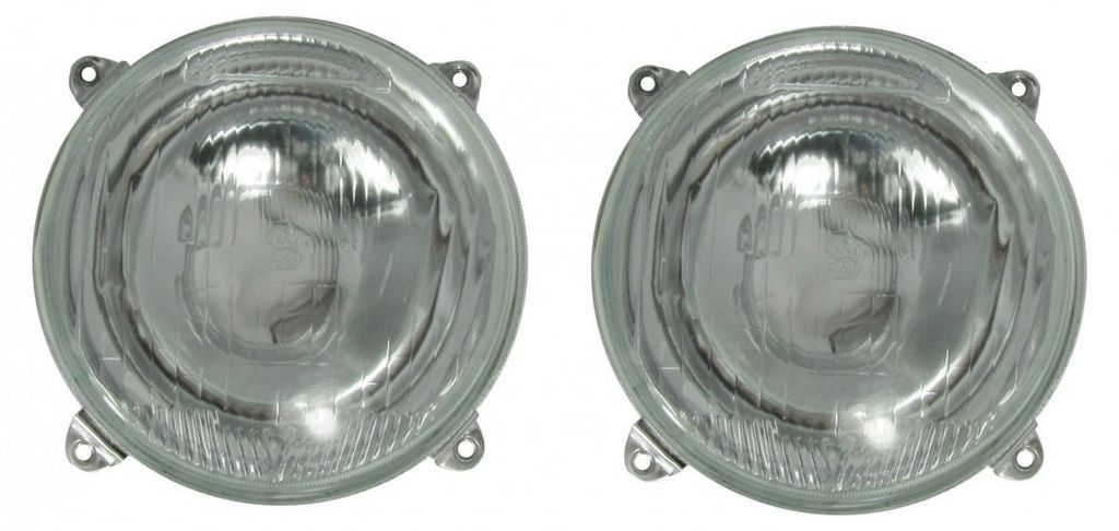 Lot de 2 phares (halogènes) pour tracteur, pelleteuse, Image du produit 