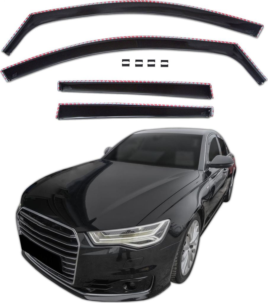 J&J AUTOMOTIVE | GP Windabweiser Für Audi A6 (C7) 2011-2018 Produktbild 
