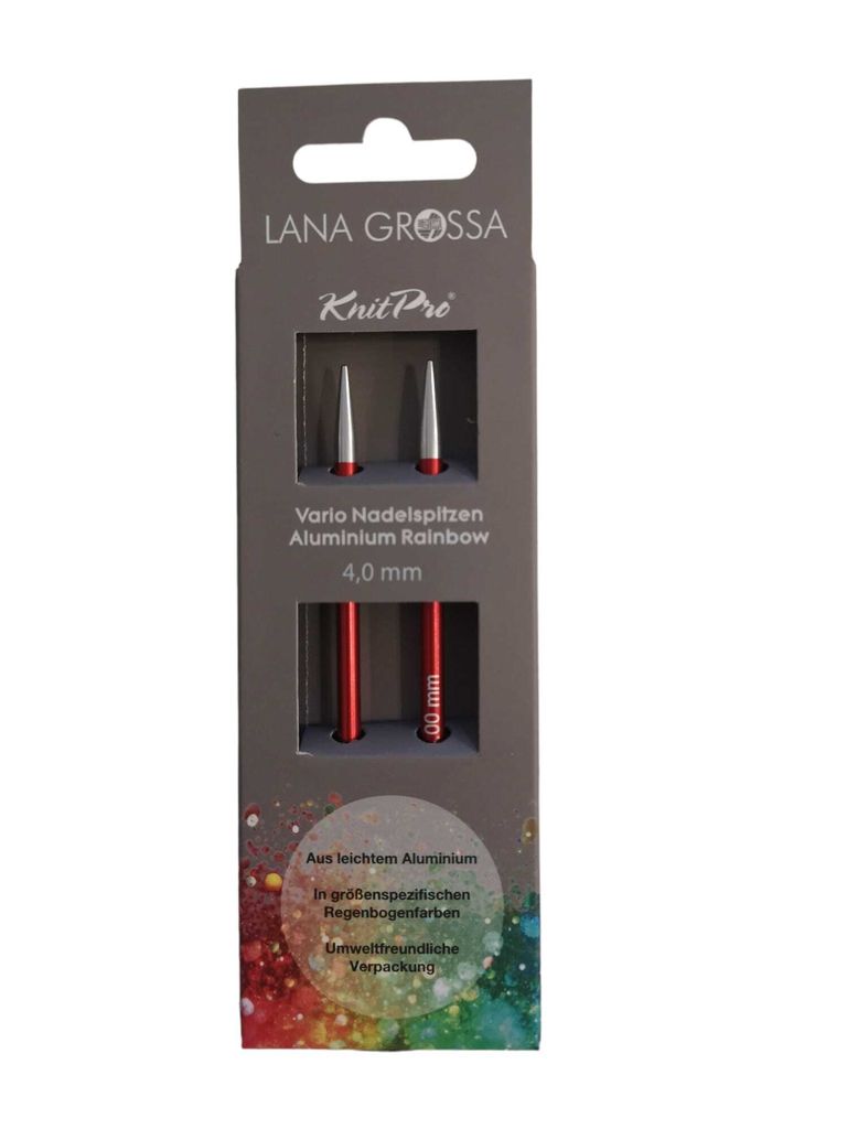 Lana Grossa Knit Pro Maschenmarkierer Classic – 30 Stück, 2 Farben, Verschließbar – Perfekt Für Strickerinnen