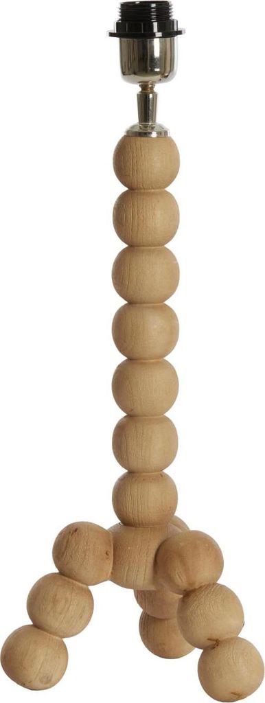 Light & Living - tischlampe - Veglio - natürlich - holz - Ø 20cm - E27 - 8314682
