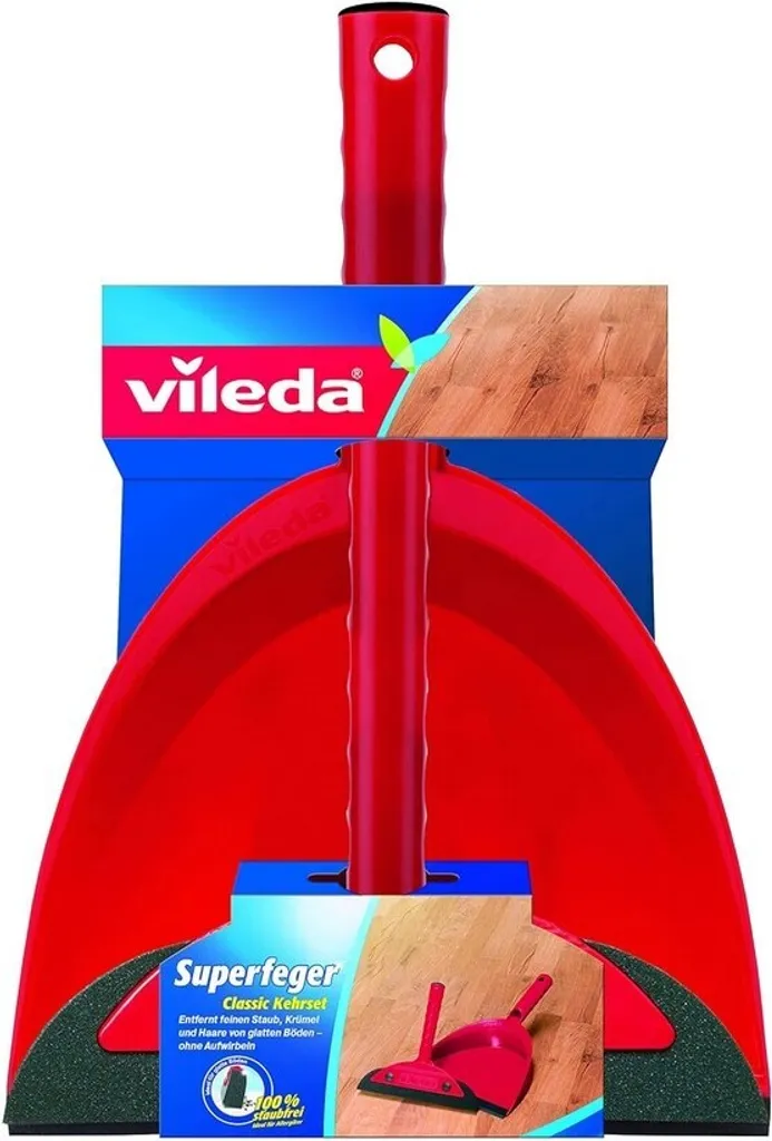 Set Scopa e Paletta Vileda Super Sweeper | Sicuro per Allergici - 3
