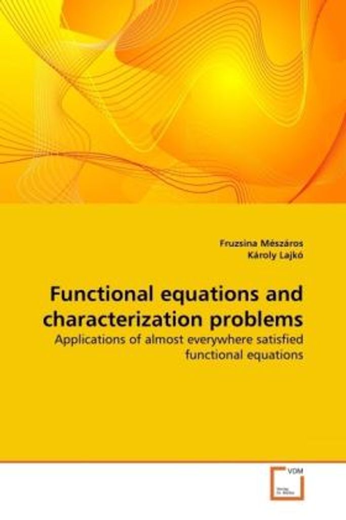 Functional equations and characterization problems