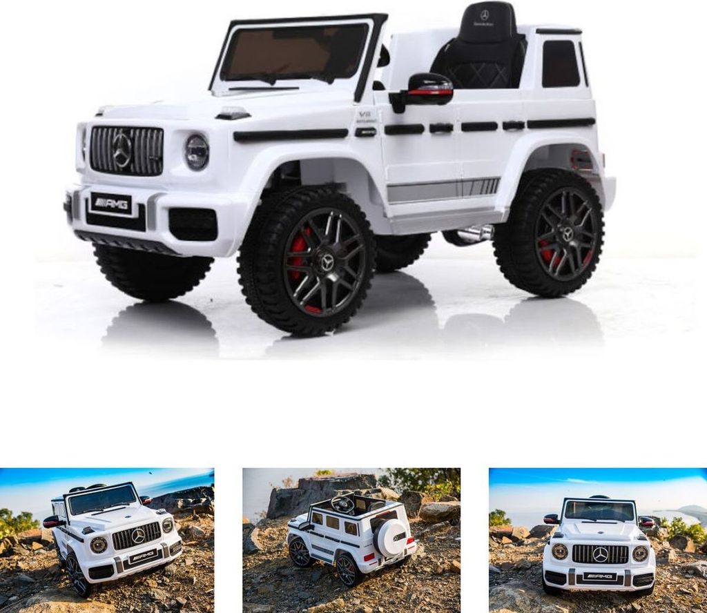 Mercedes GLC63s AMG Elettrica per Bambini 12V - 1 a 6 anni - con