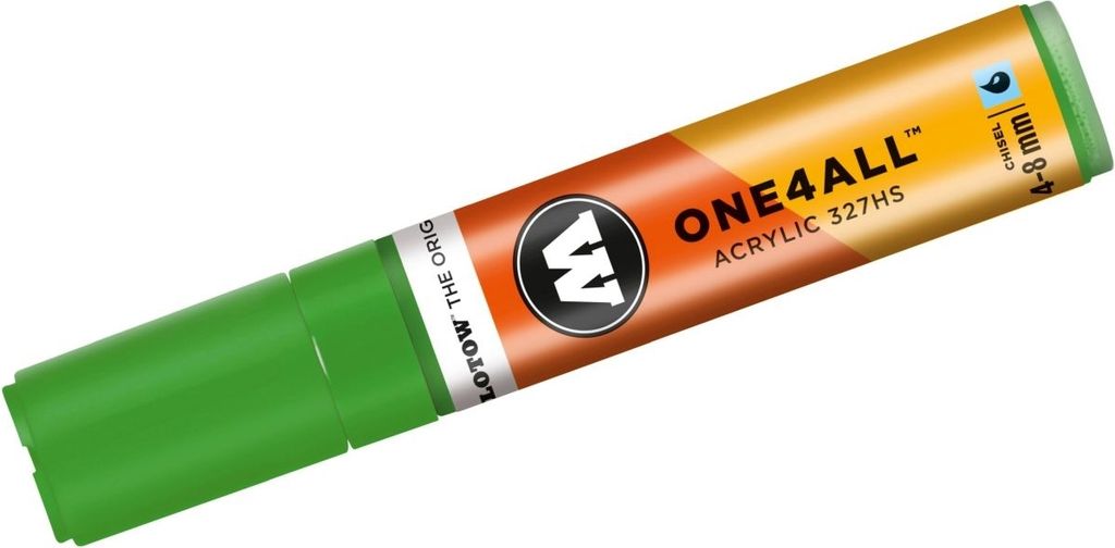 Permanentmarker ONE4ALL 327 HS nachfüllbar 4-8 mm kacao77 universes green Packung mit 6 Stück