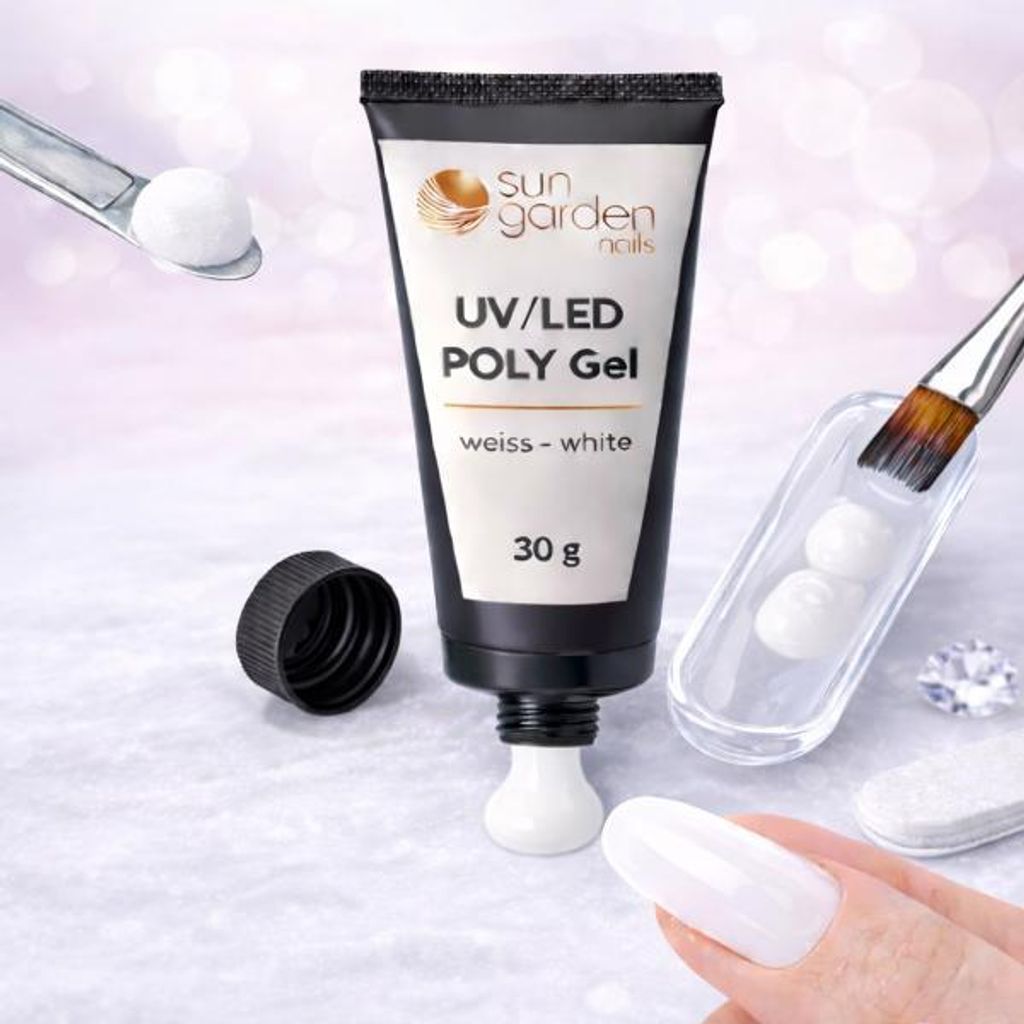 UV-Poly Gel - weiss 30 g