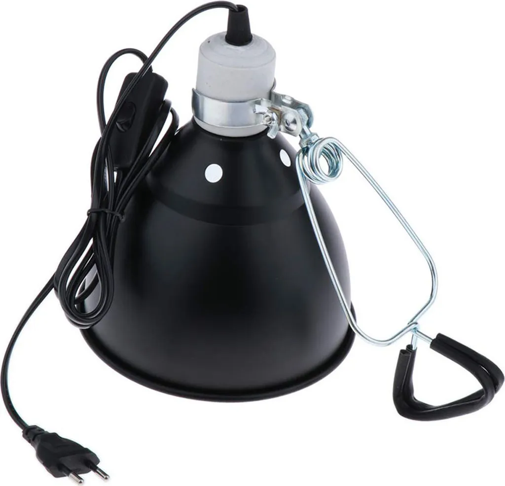 Support de lampe pour reptiles 300W douille céramique E27 ReptiGlow