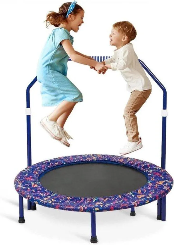 Trampoline intérieur enfant 91 cm idéal pour le développement moteur jeu