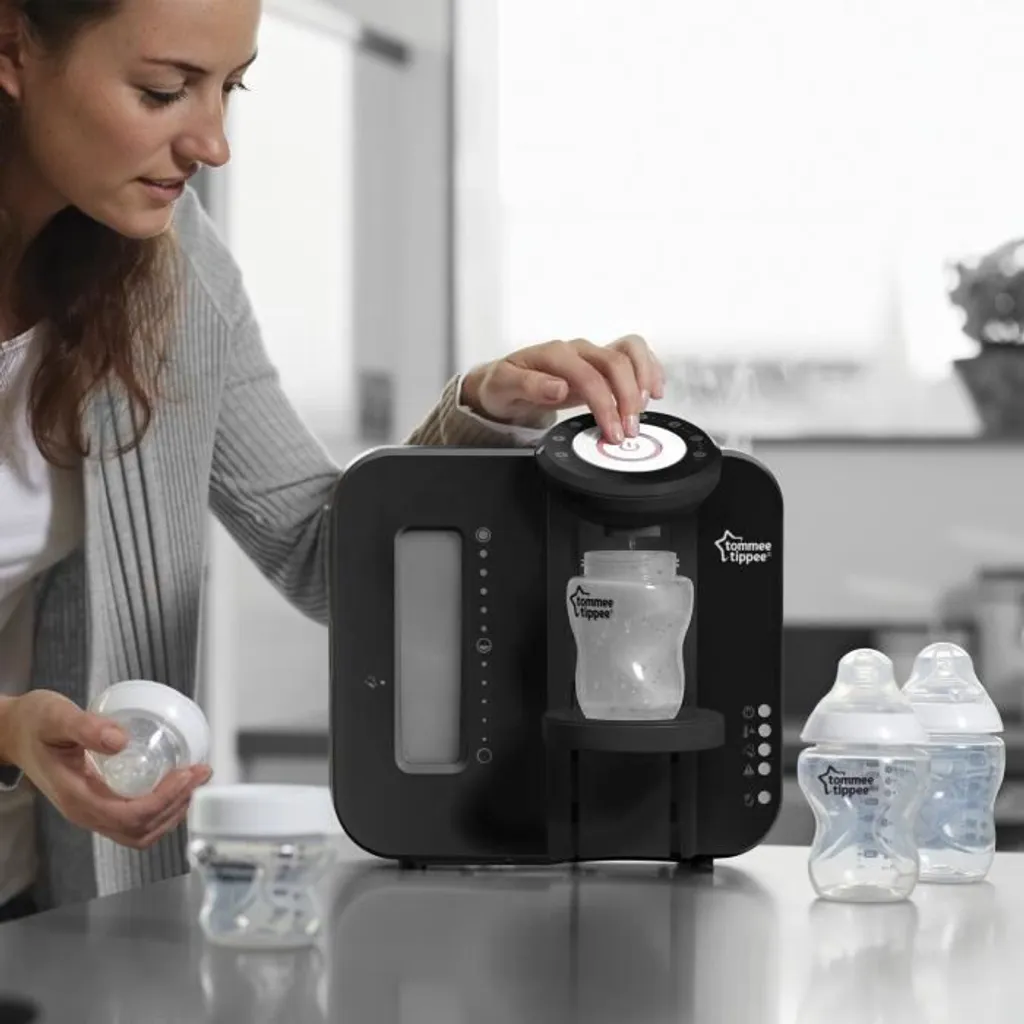 Fini les Biberons Trop Chauds : Perfect Prep Tommee Tippee Noir