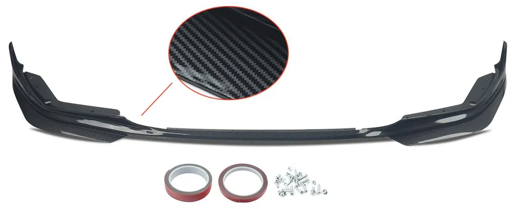 Spoiler de protection pare-chocs avant lame style MP en ABS universel