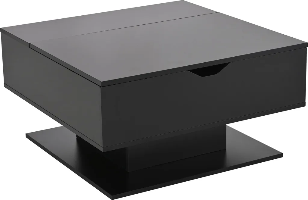 Table basse hydraulique ergonomique avec espaces de rangement ouverts - 14