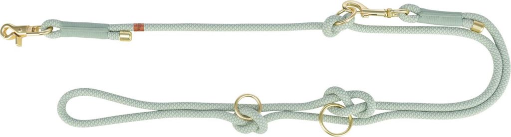 TRIXIE Soft Rope Verlängerungsleine - salbei/mint - 2,00 m/ø 10 mm