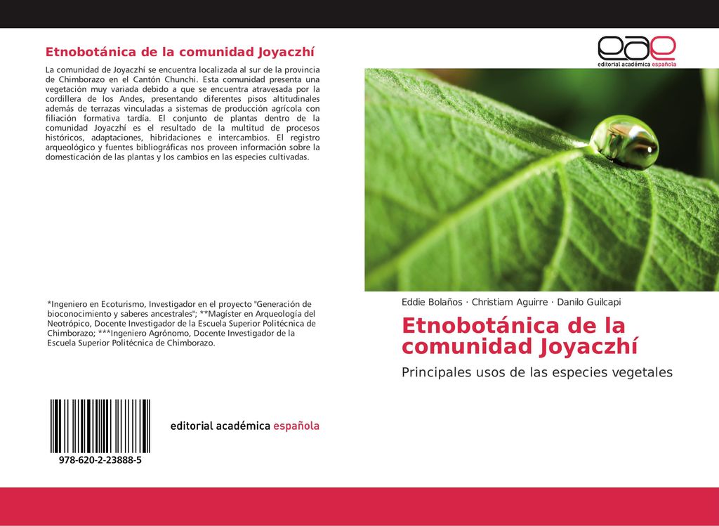Etnobotánica de la comunidad Joyaczhí
