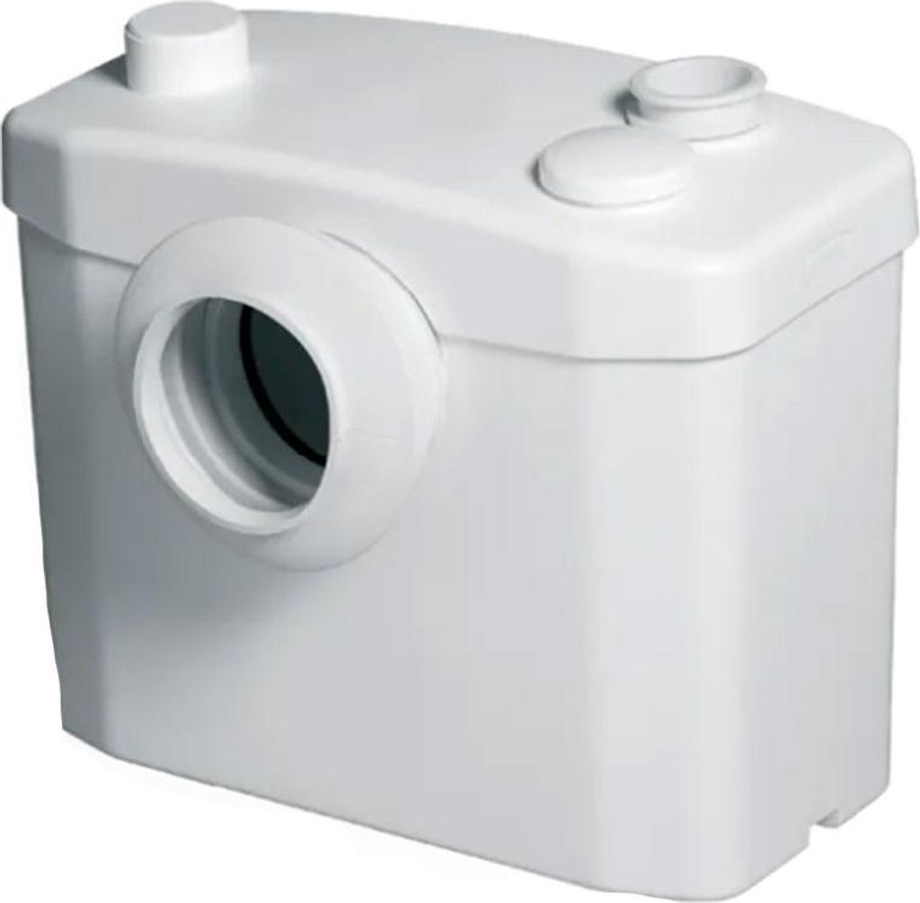 A white SFA Sanibroy Silence Pro Hebeanlage is shown against a white background.