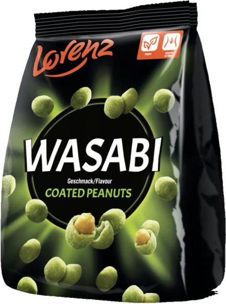Lorenz Wasabi Erdnüsse mit asiatischem Meerrettich Produktbild 