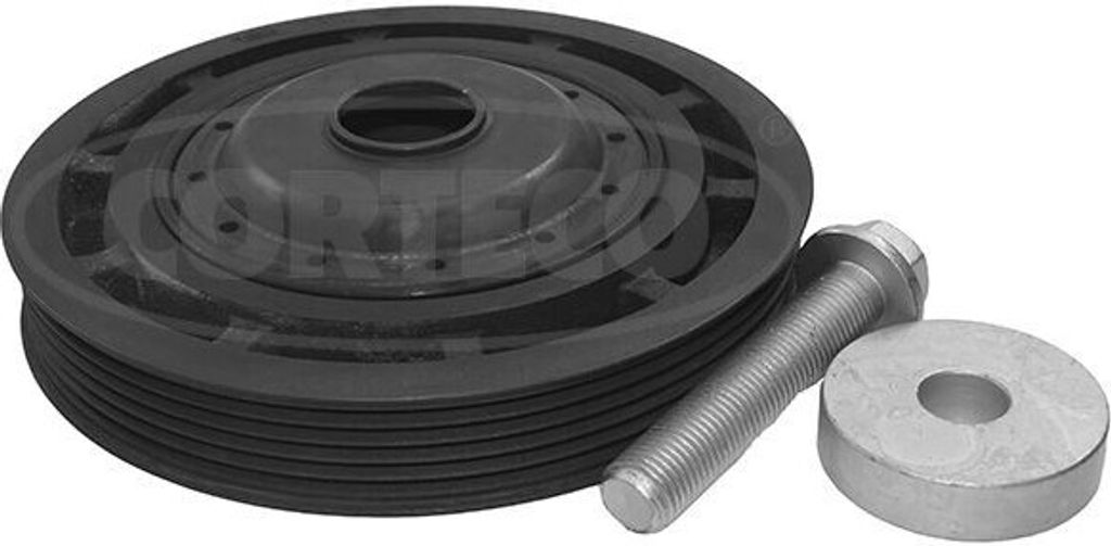 CORTECO Riemenscheibensatz Kurbelwelle 49418949 für RENAULT Clio III Schrägheck (BR0/1, CR0/1) 1,38kg
