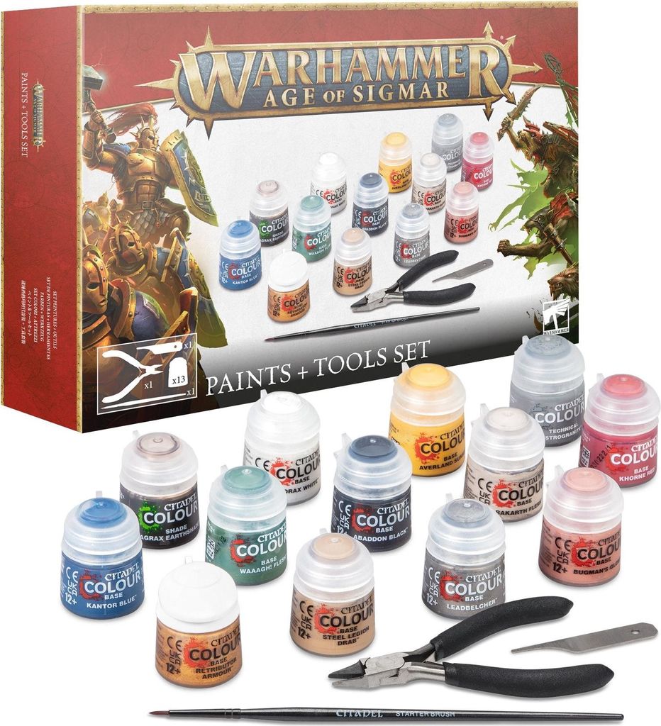 Age of Sigmar Paints + Tools (2024) Produktbild 
