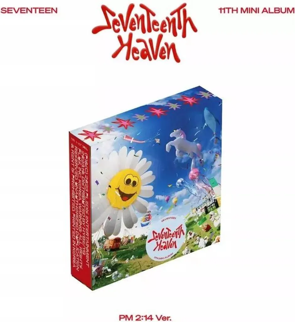 CD K-pop SEVENTEEN Seventeenth Heaven PM 2:14 mini-album avec photobook