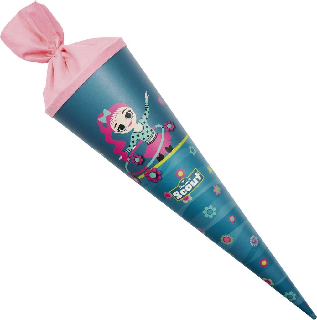 Scout Schultüte 70 cm rund Little Flowers