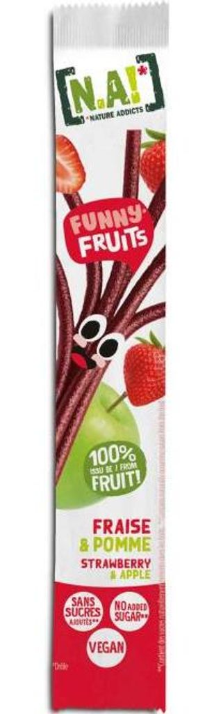 N.A! Nature Addicts Funny Fruits Erdbeere 16g