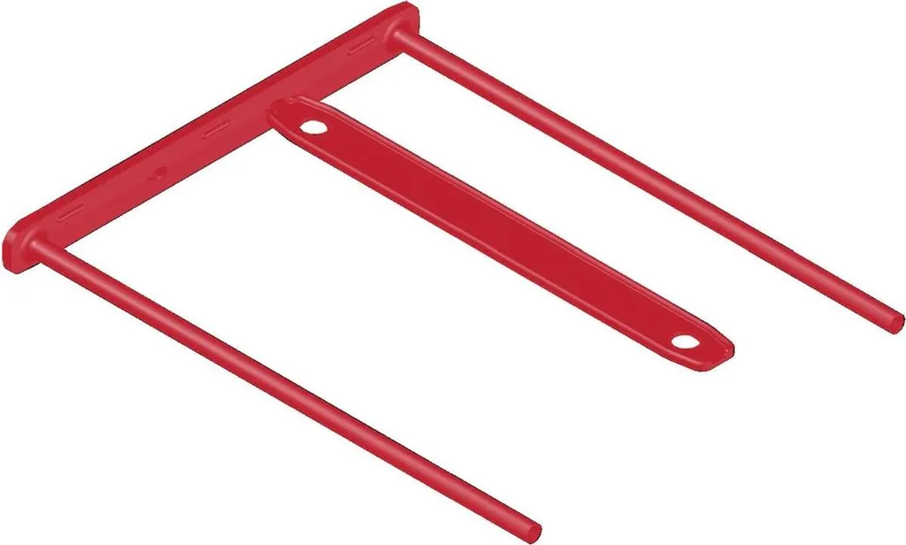 Clips archives Bankers Box Fellowes 1189301 rouges en plastique durable