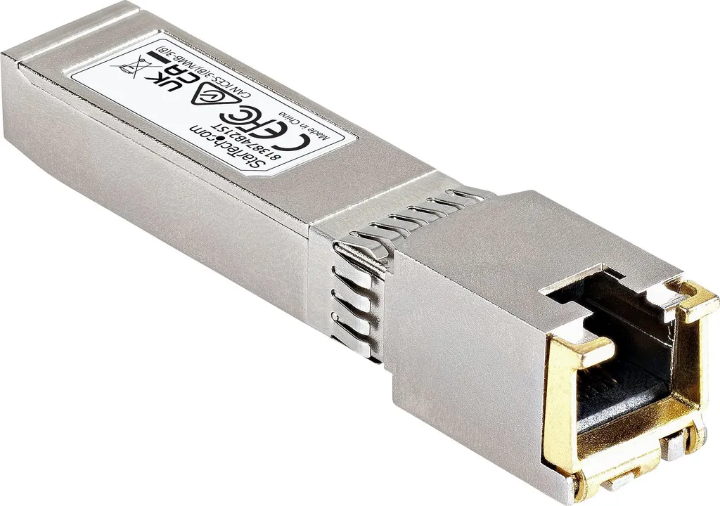 Module SFP Cuivre 1000Base-T compatible HP 813874-B21 StarTech 100m
