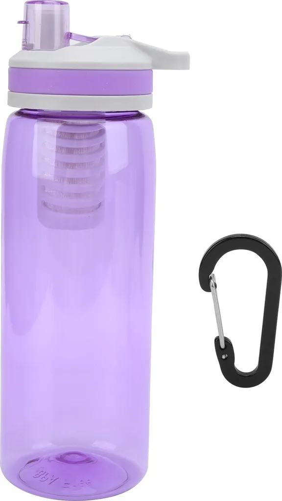 Purificateur d'eau portable 770ml pour survie et trekking actif