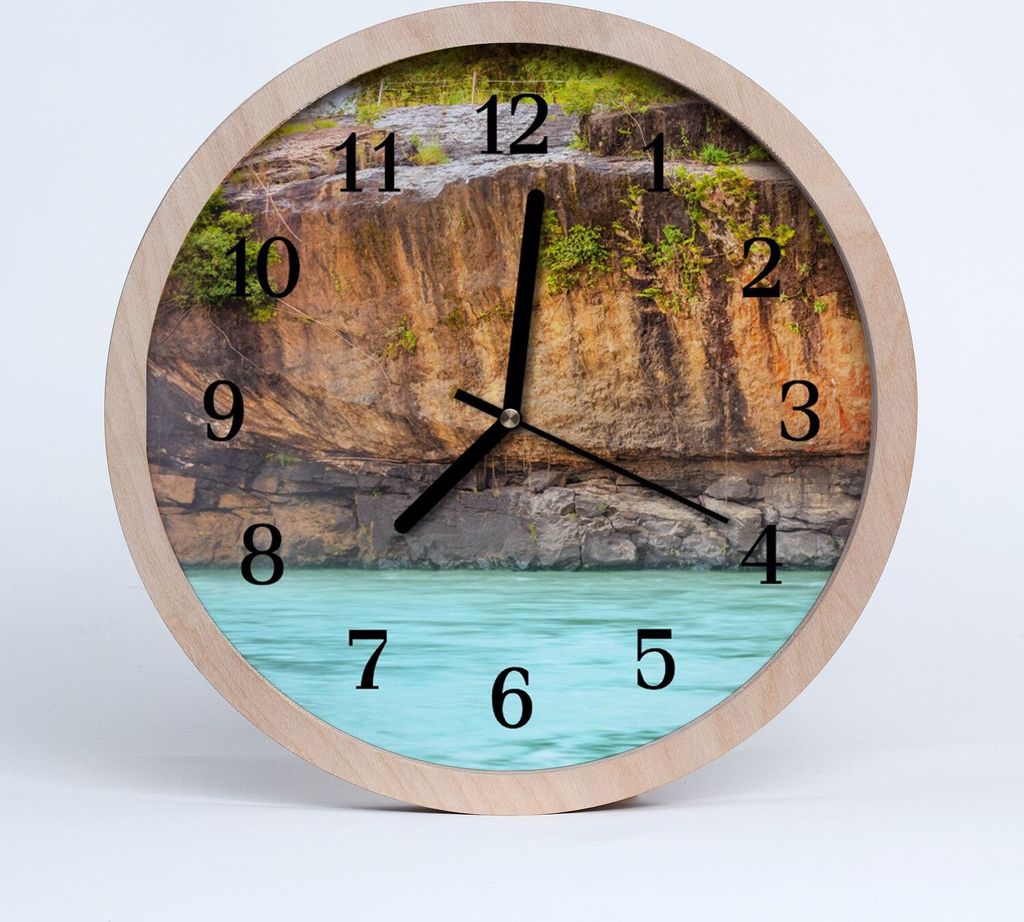 Holzuhr 30fi cm wanduhr - Seeklippe
