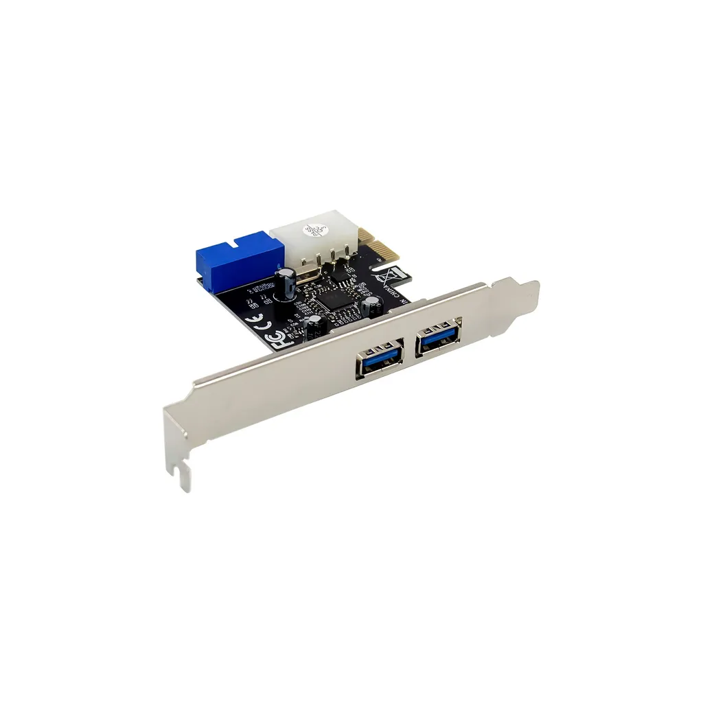 Carte d'interface 4x USB 3.2 Gen.1 InLine PCIe Rapide et Low Profile - 5