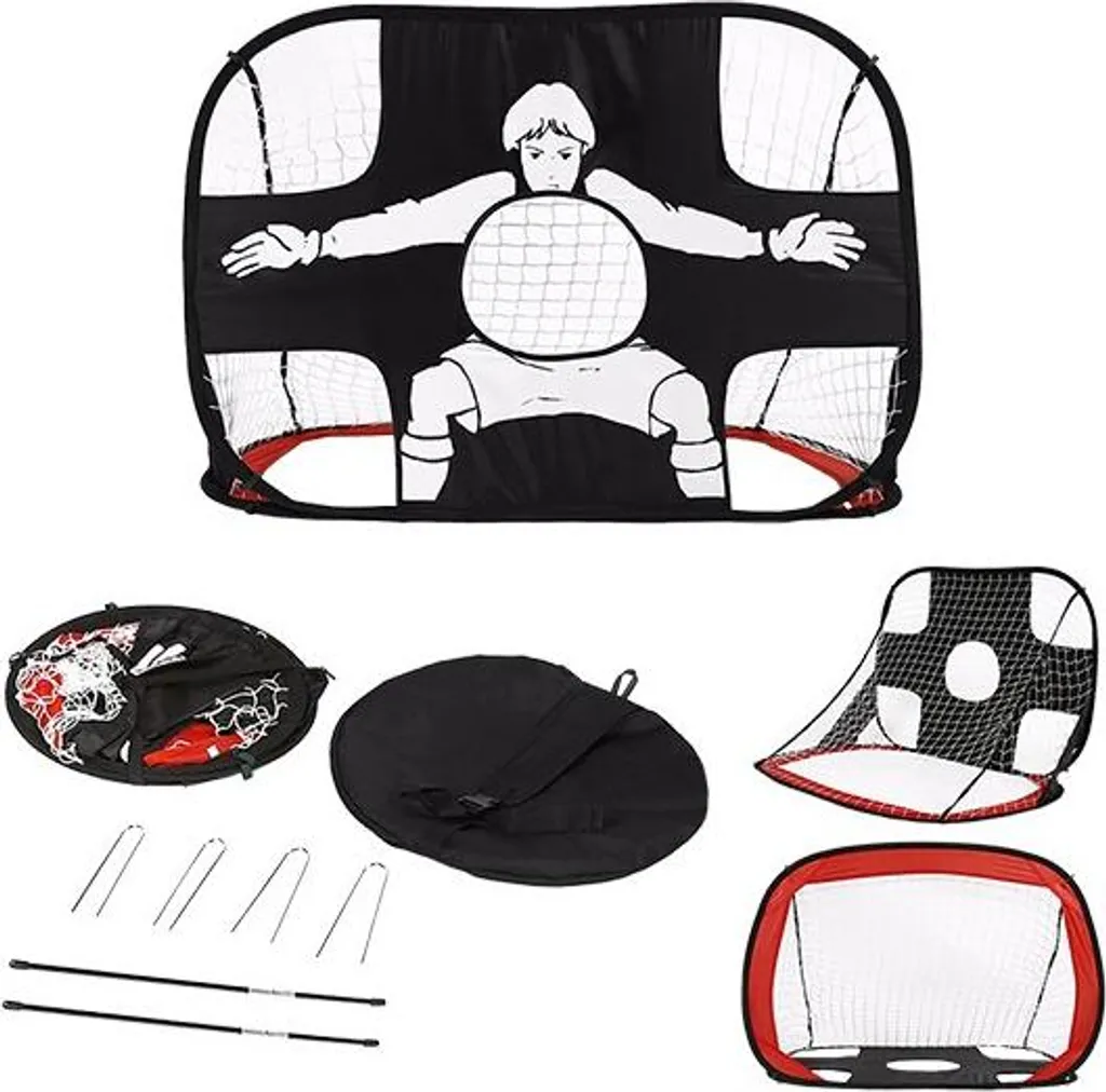 Filet de But Softee Multicolore Résistant - Équipement Sportif 120x80