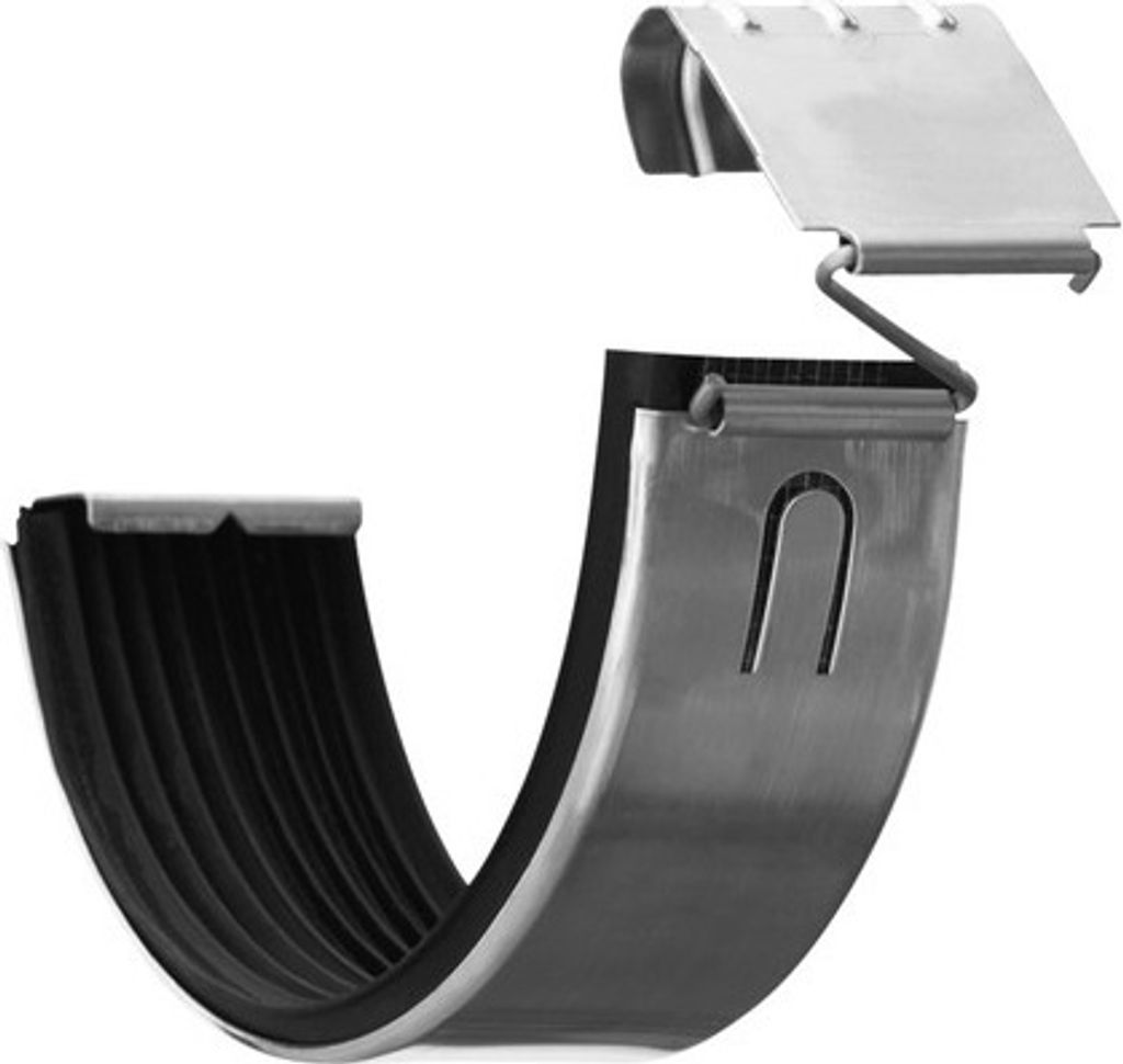 Zambelli Rinnenverbinder Titanzink halbrund für Rinnengröße 280 mm