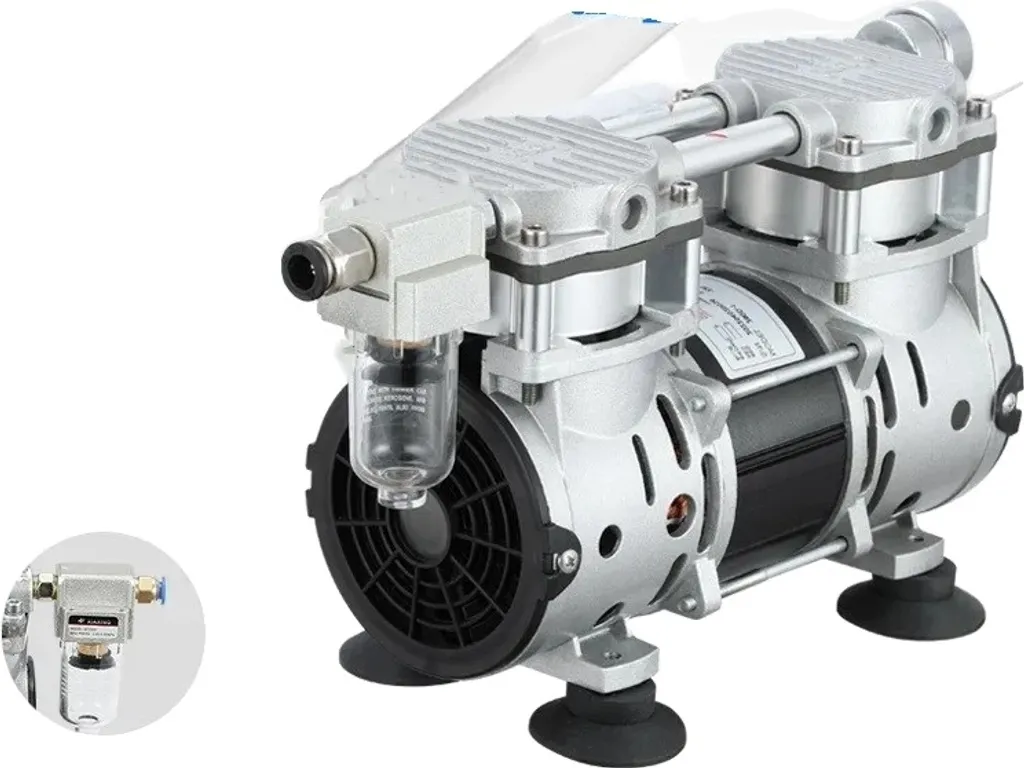 Pompe à vide puissante 98 kPa avec débit 65L/min sans huile 900H