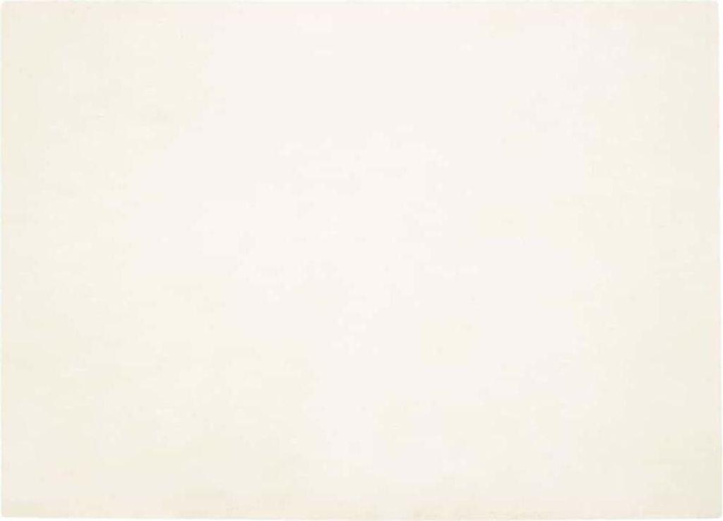 Kunstfell Hasen Teppich Weiß 240 x 340 cm Polyester