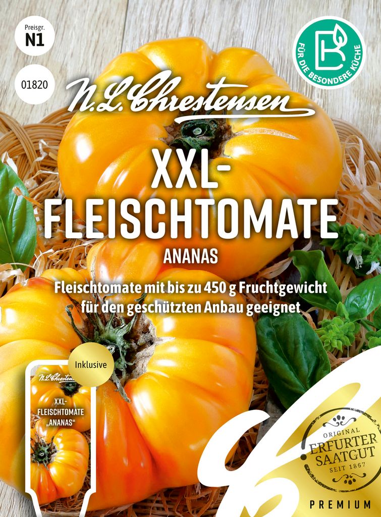 [STREICHUNG 2025] XXL - Fleischtomate Ananas | Produktbild 