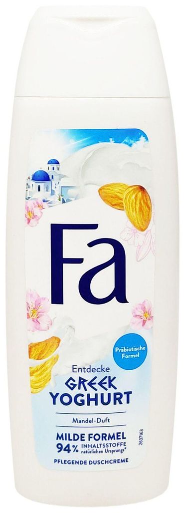 Fa Duschgel GREEK YOGHURT 250ml pflegende Dusch-Creme mit Mandel-Duft Shower Gel