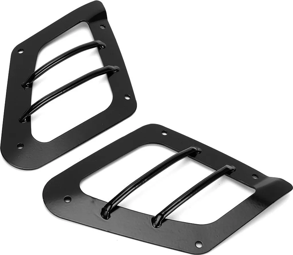 2 coperture per luci di protezione per sopracciglia con ruota laterale per auto, adatte per Jeep Wrangler TJ 1997-2006