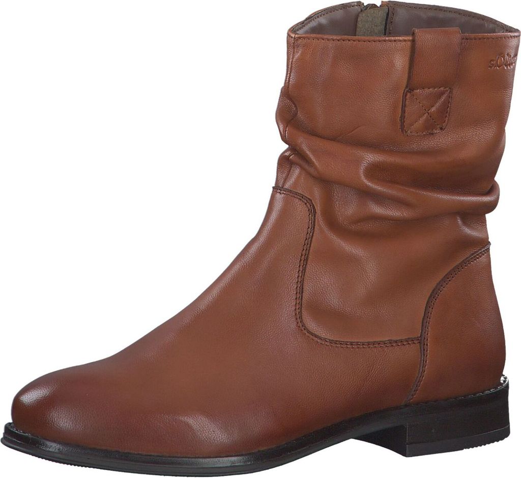 s.Oliver Stiefelette Stiefelette Leder