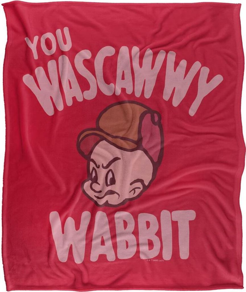 Looney Tunes - Decke "Wascawwy Wabbit", Gekritzel TV18954 (Einheitsgröße) (Bunt)