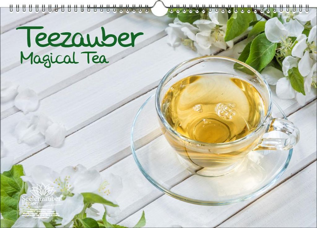 Teezauber DIN A3 Immerwährender Kalender Tee - Seelenzauber