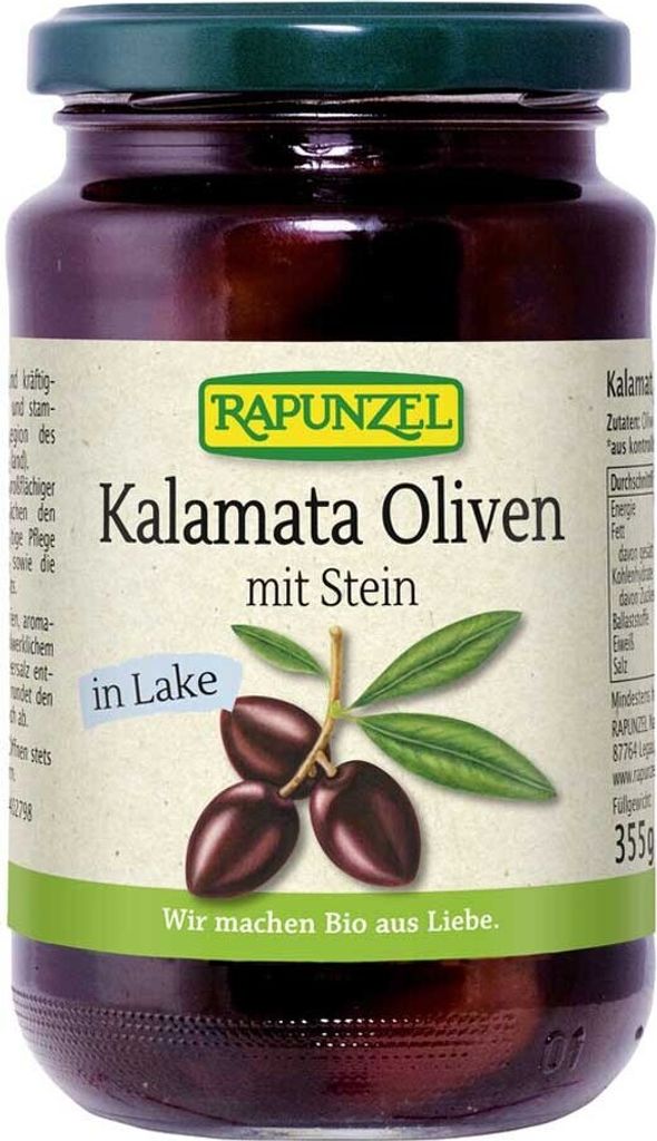 Olive Kalamata viola con nocciolo 355g Immagine del prodotto 