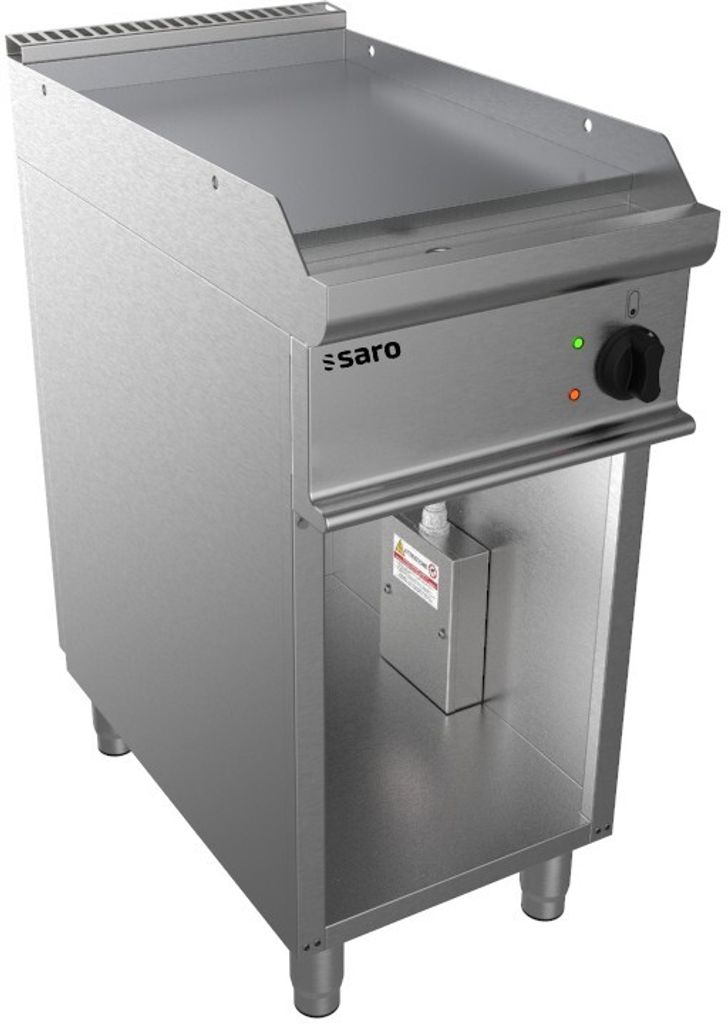 SARO Elektro-Griddleplatte mit offenem Unterbau, Modell E7/KTE1BAL