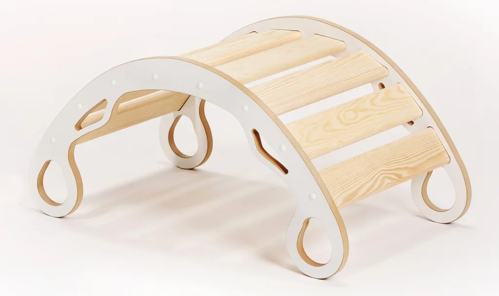 Telaio per arrampicata per bambini Montessori MDF Zosia taglia M, arco per arrampicata