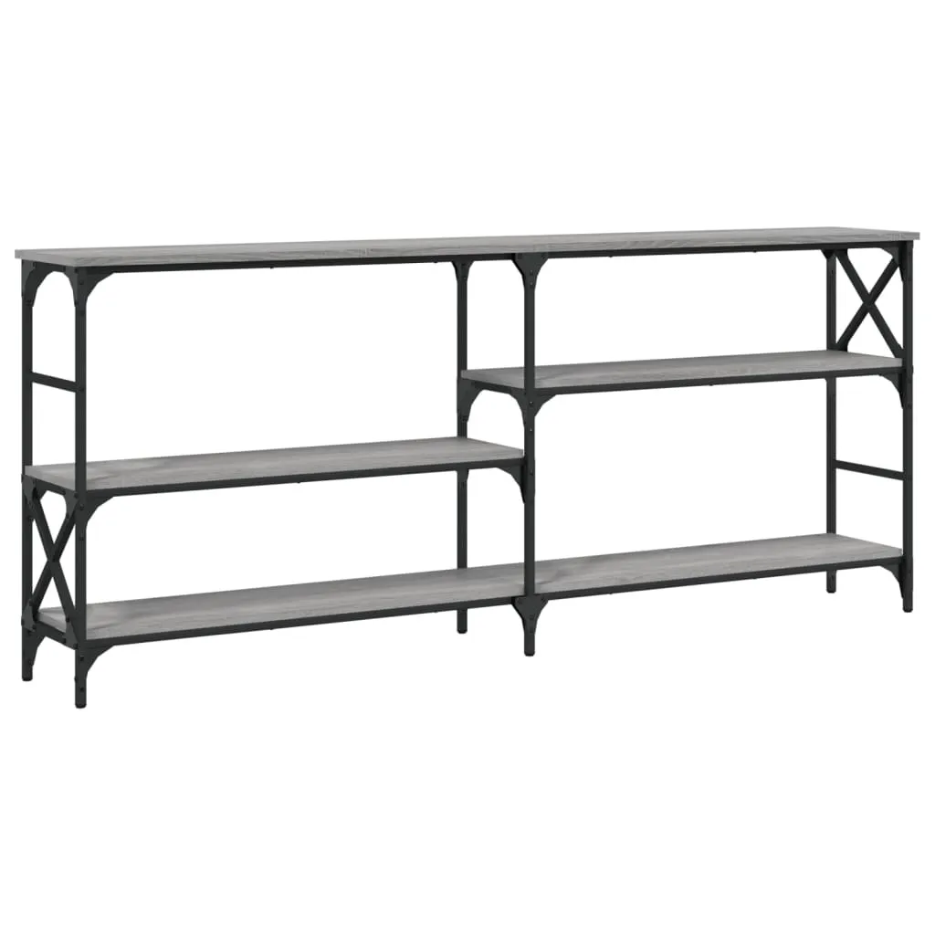 Consolle Ingresso 180 cm Grigio Sonoma | Tavolo Sottile da Divano