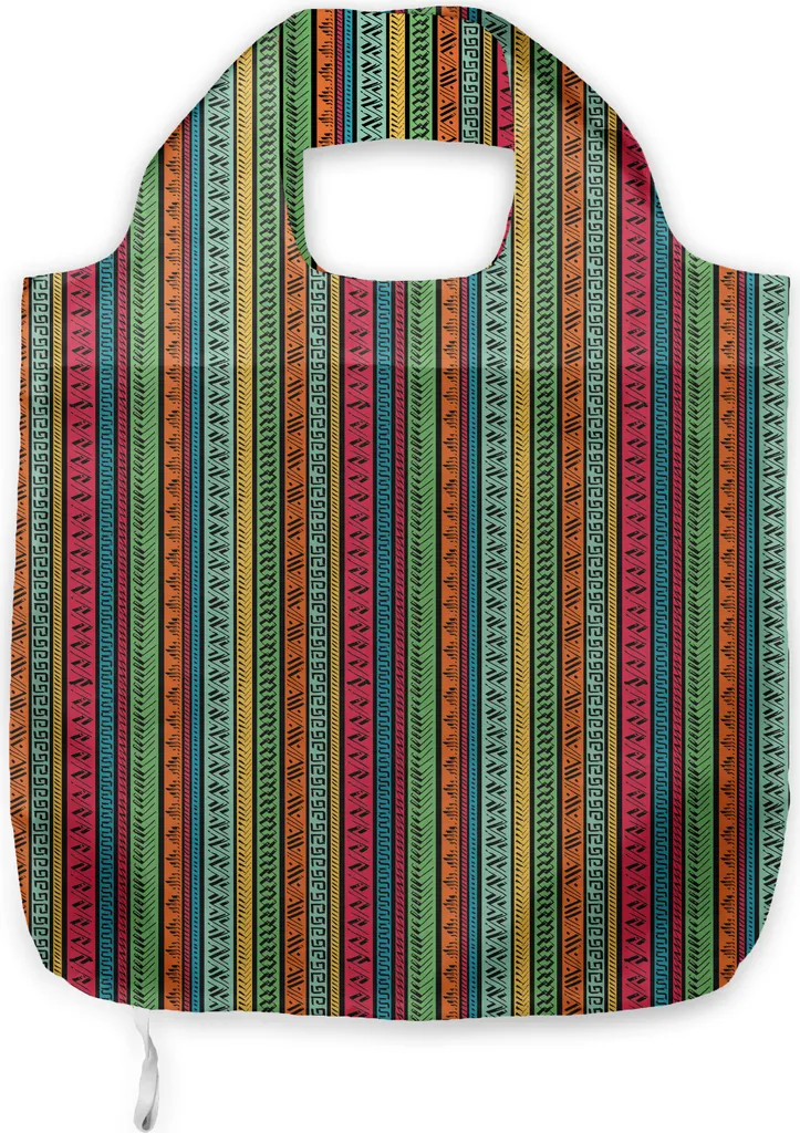 ABAKUHAUS Borsa hippie in tessuto, Borders locale, Pratiche borse per la spesa di tutti i giorni, Multicolore