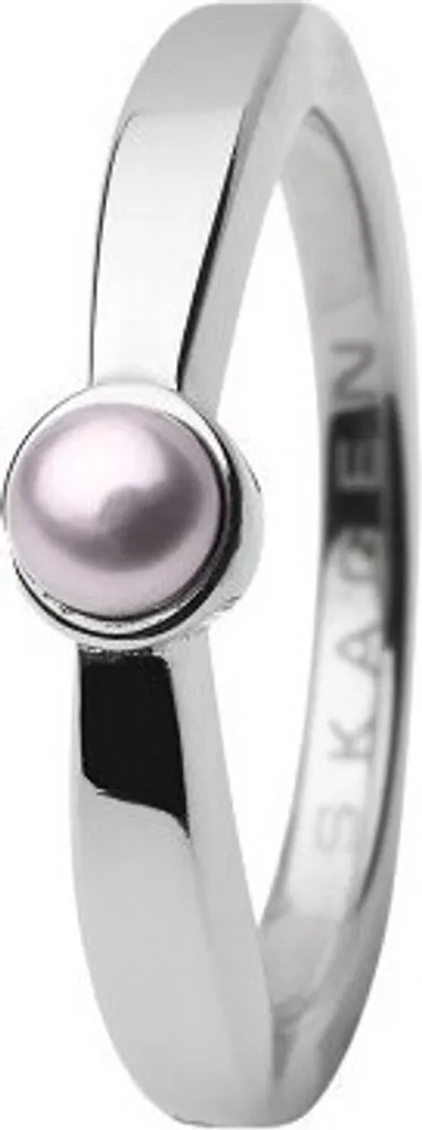 Anello Skagen Tesoro Donna Acciaio JRSP032 Argento Rosa Misura 49